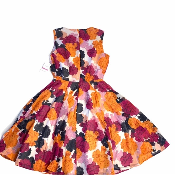 Maison Jules Bright Floral Sleeveless Dresd XXS - Picture 8 of 11